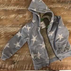 Boden Sherpa hoodie MINI BODEN